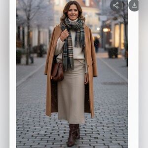 Jones‎ New York Country Skirt Natural Linen Curtain Panel Beige Sku16